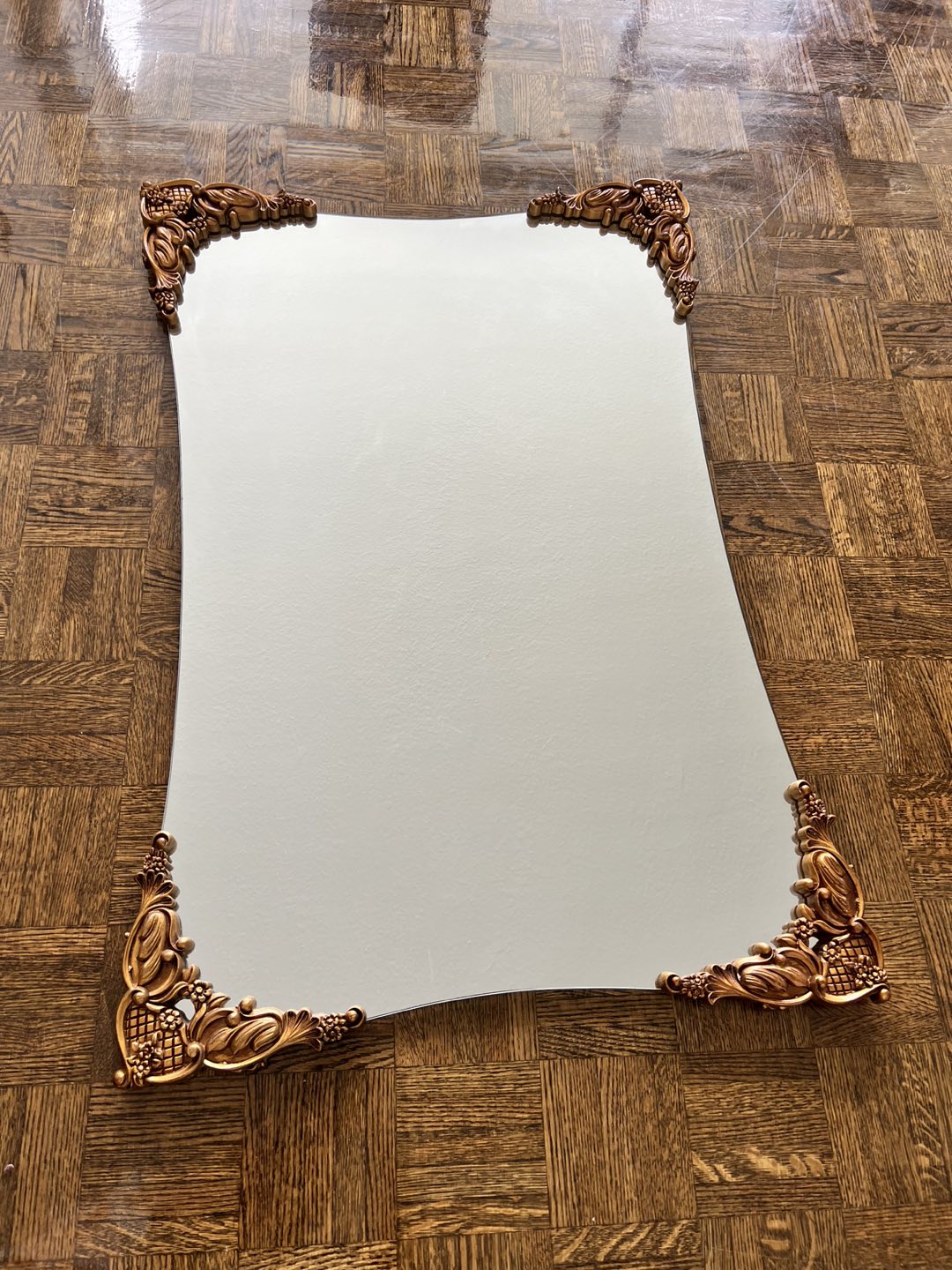 Antique wall mirror thumbnail
