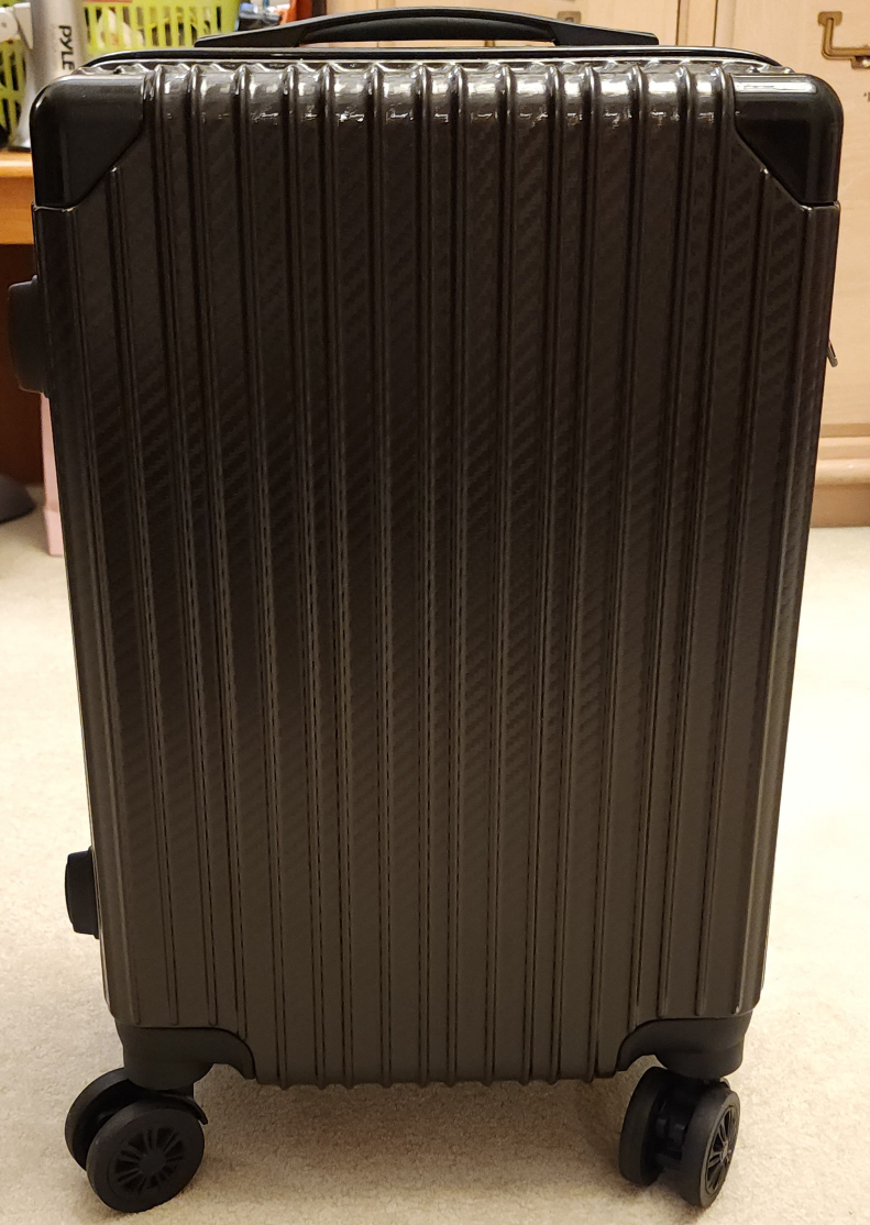 Everrich Carry-On Luggage / Brown / Polycarbonate  thumbnail