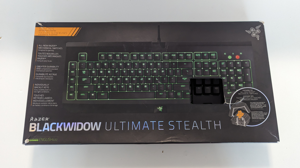 Razer Blackwidow Ultimate Stealth Gaming Keyboard - photo 2