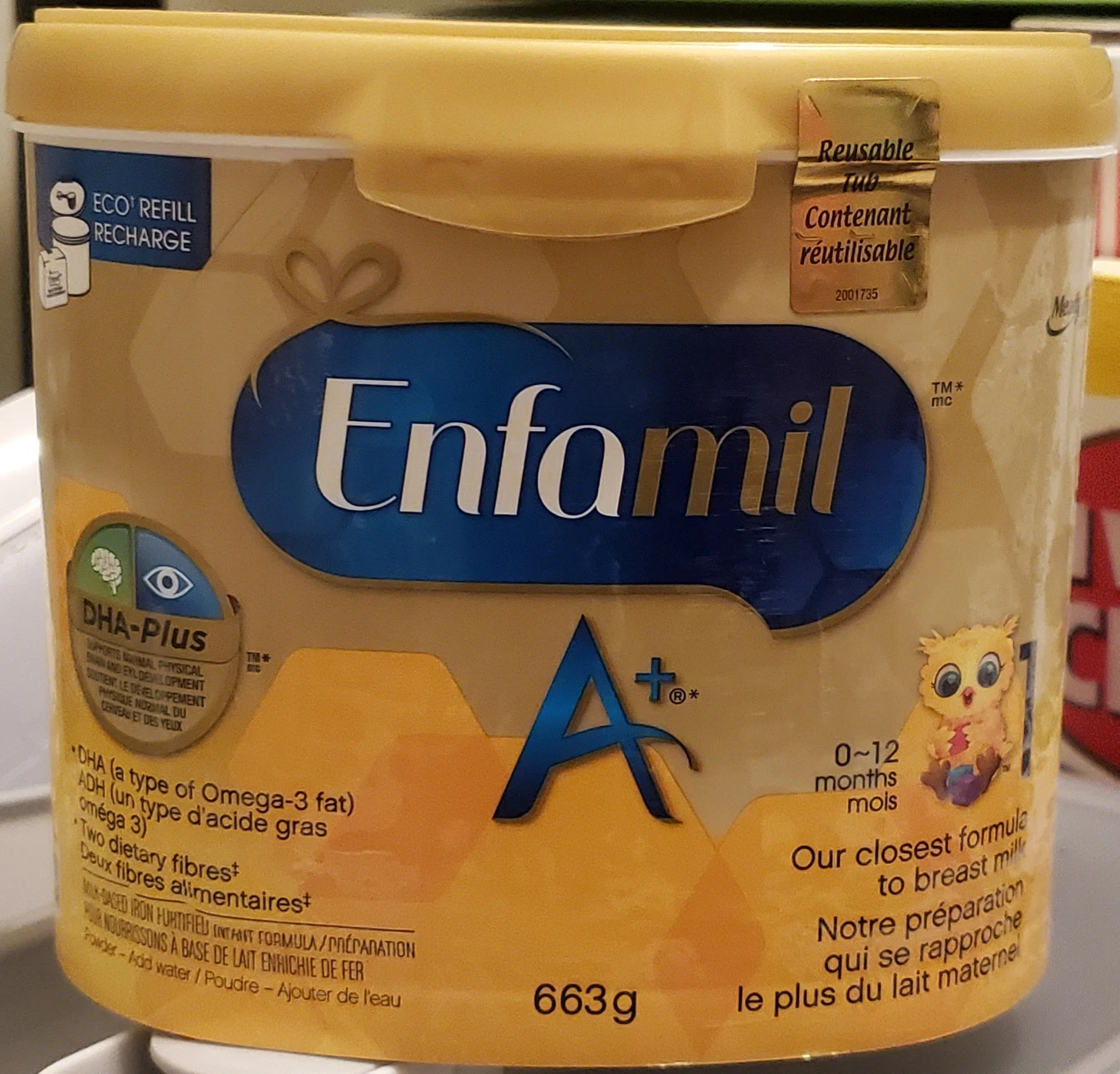 ENFAMIL POWDER FORMULA SEALED.