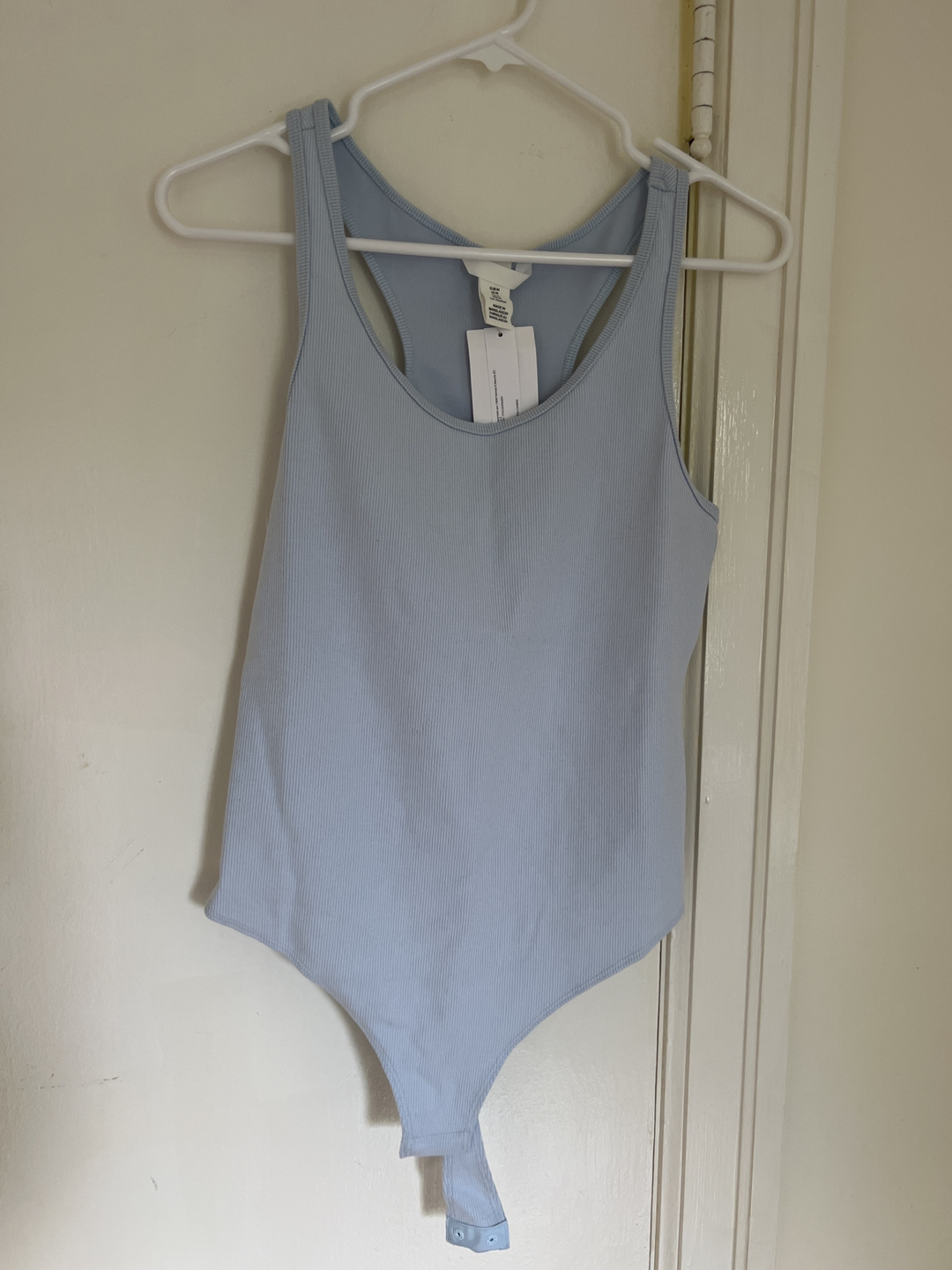 Sky Blue Bodysuit size M fits like L