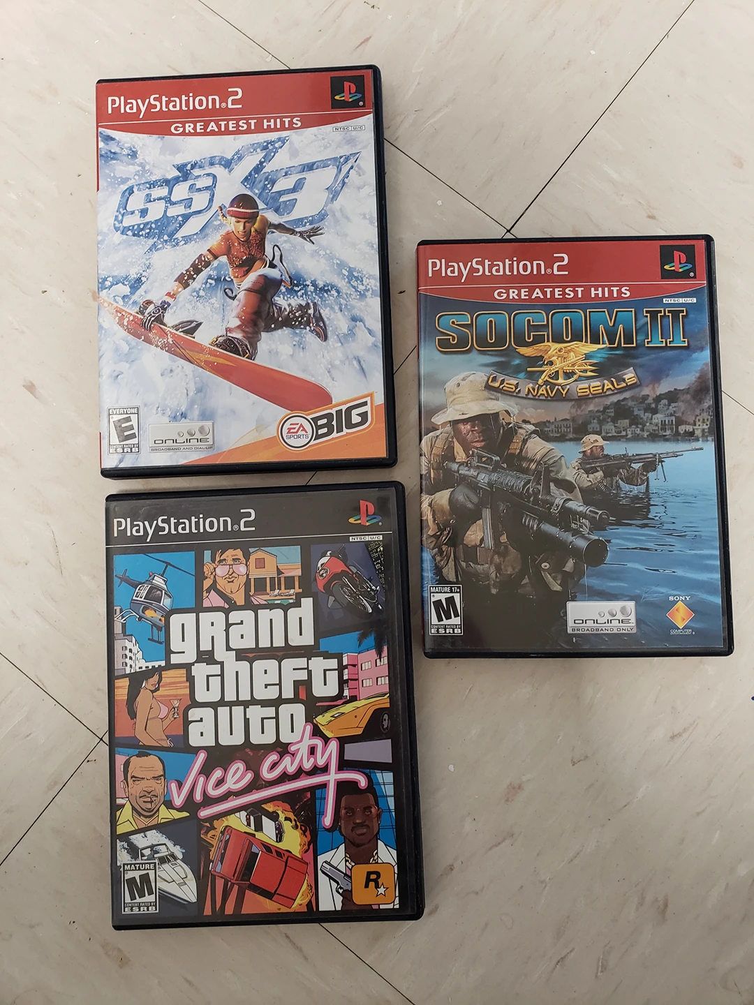 PS 2 games-$5 each