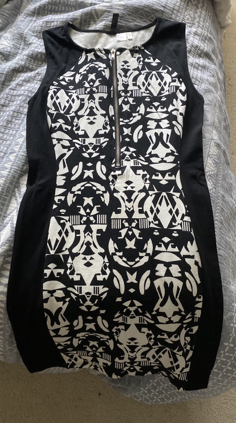 Black & white dress - H&M 6