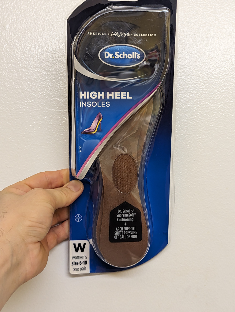 high heel 👠👠 insoles  size 6-10 pair women's ♀️ thumbnail