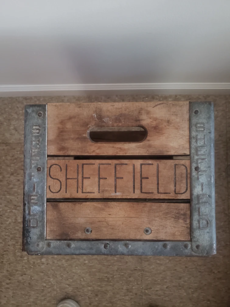 Vitage SHEFFIELD Milk Crate - photo 3