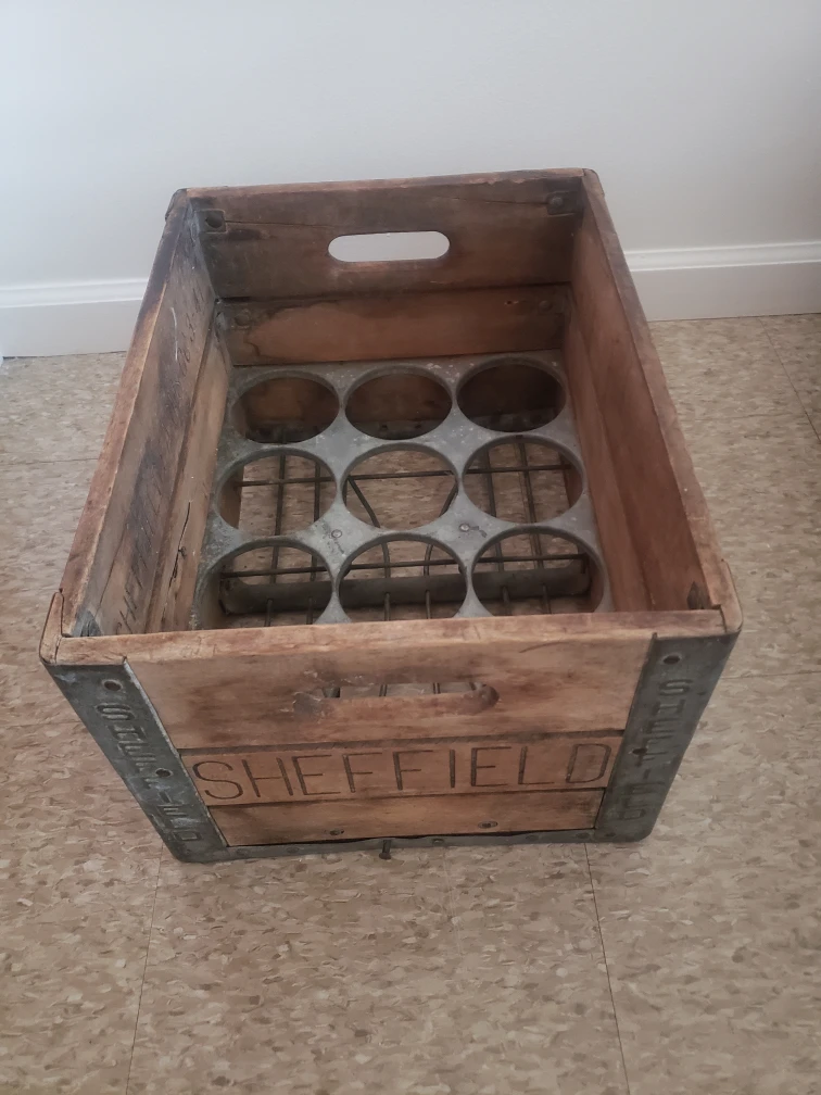 Vitage SHEFFIELD Milk Crate - photo 4