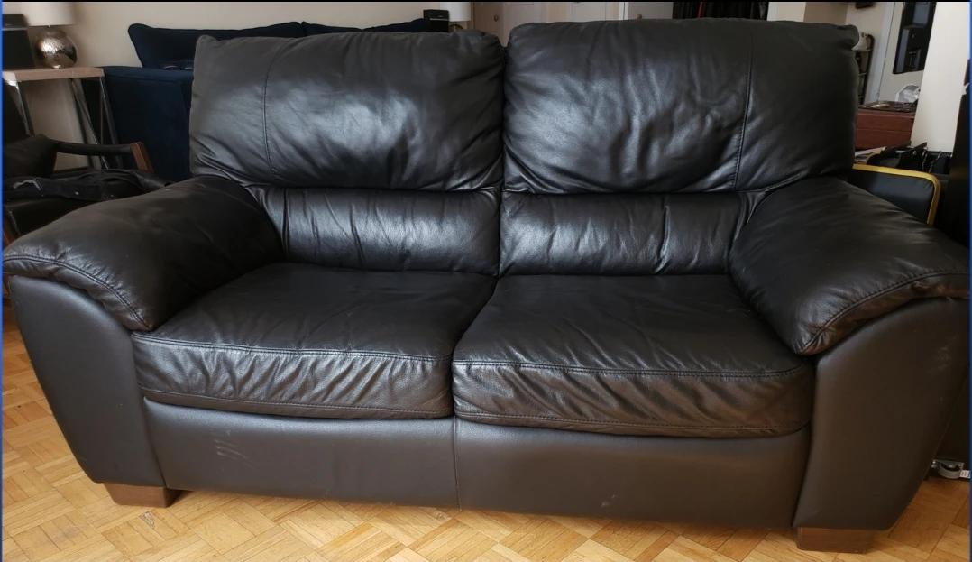 Natuzzi sofa love seat