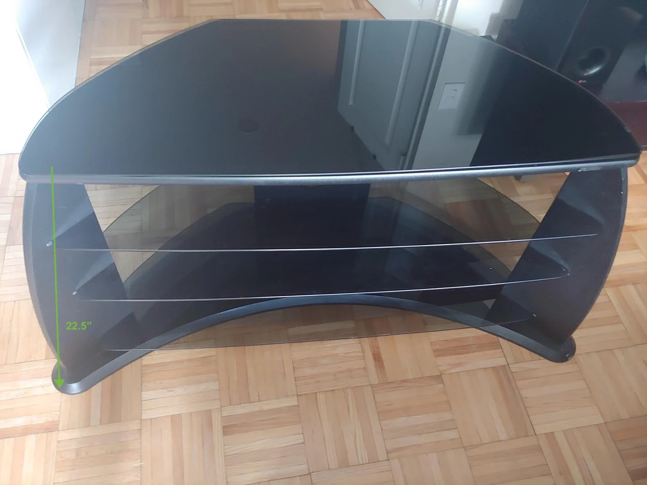 Sturdy TV Stand with Shelving - photo 2