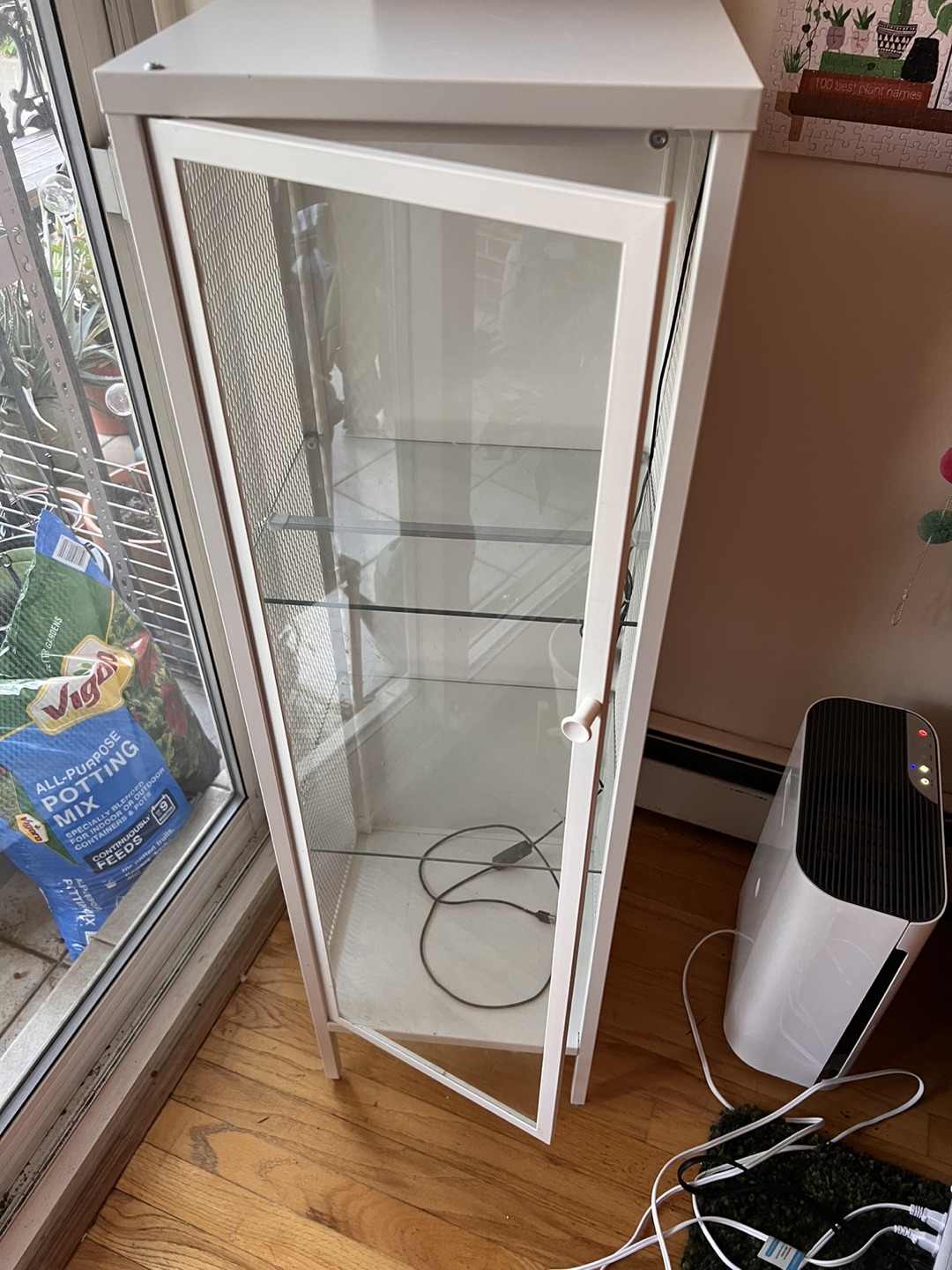 Ikea Baggebo plant cabinet