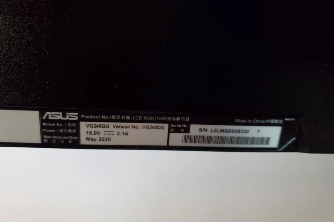 Asus 24" FHD 165hz 0.5ms GTG TN LED G-Sync Gaming Monitor - photo 3