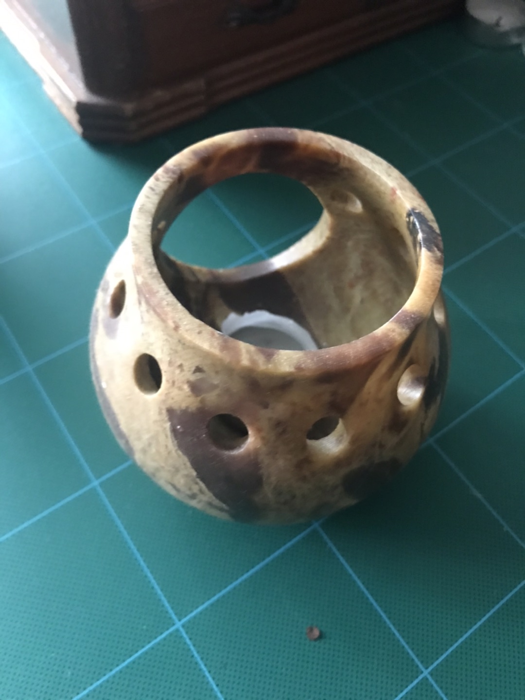 Candle holder stone - photo 2