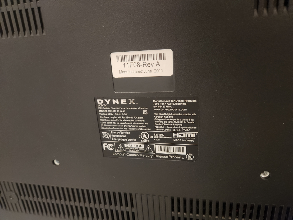 Dynex TV - photo 3