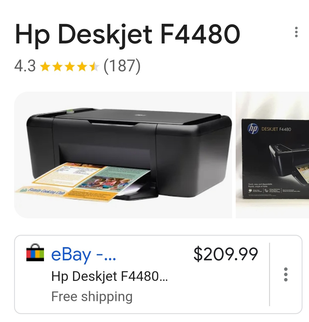 Hp printer thumbnail