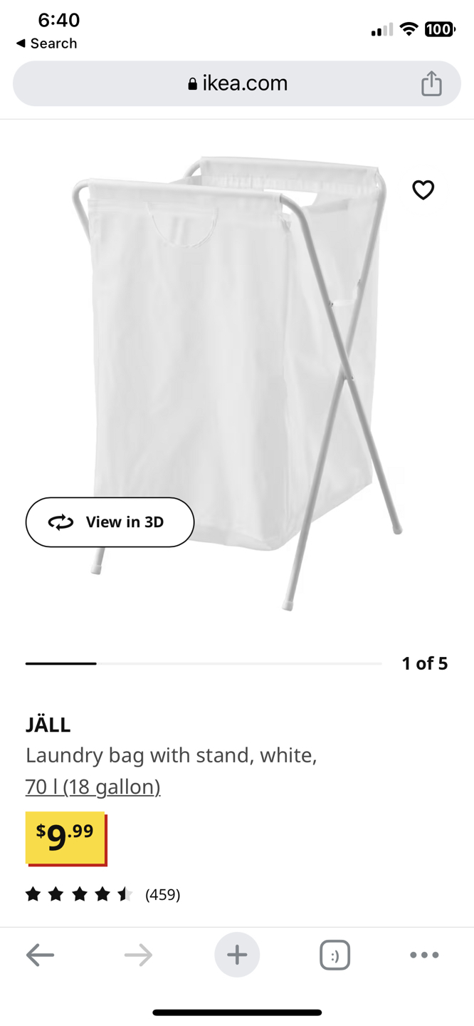 Ikea Laundry Hamper thumbnail