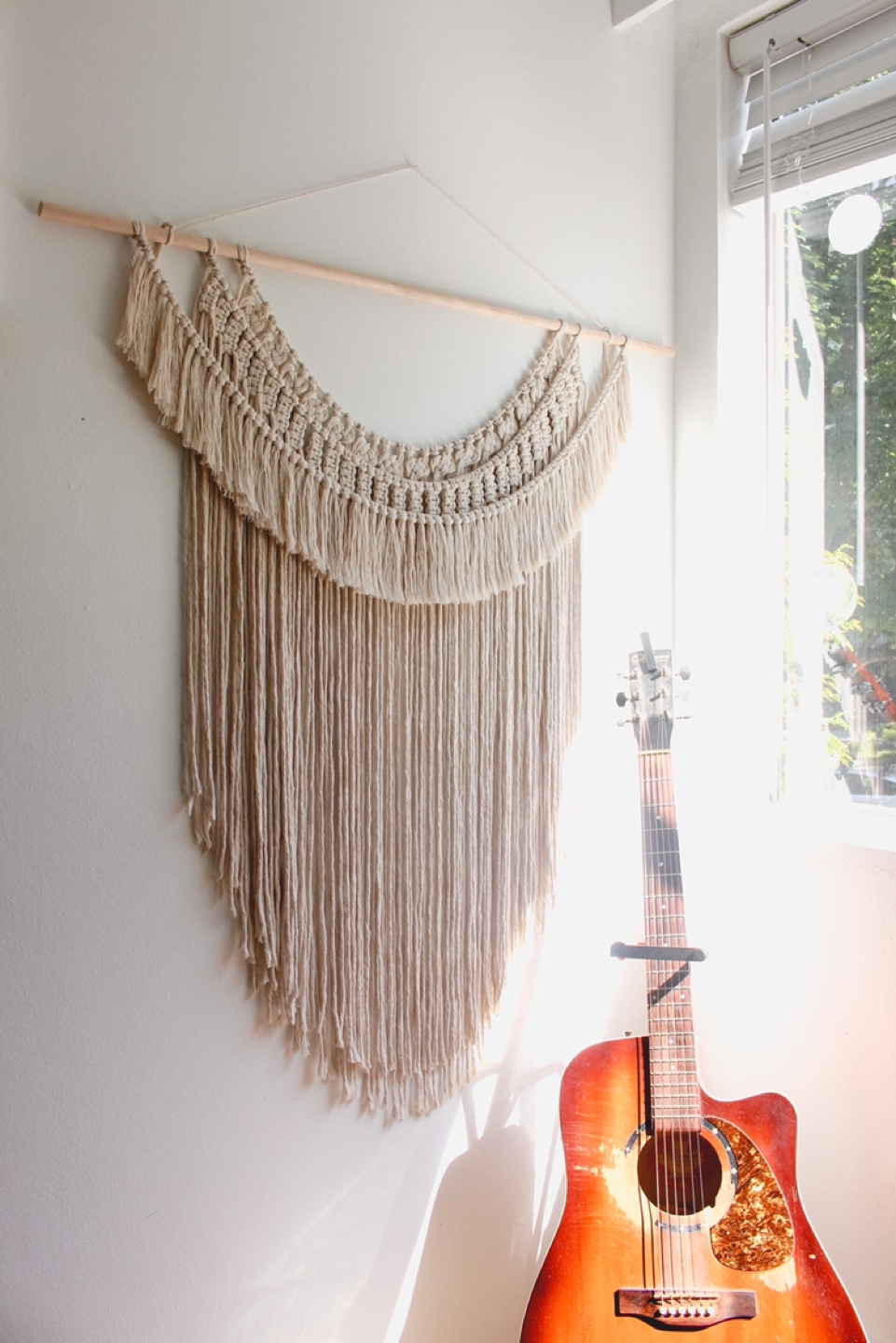 Large boho macrame wallhanging