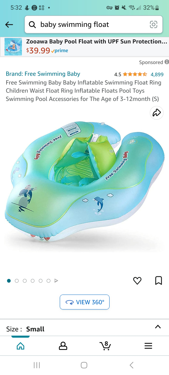 brand new baby float thumbnail