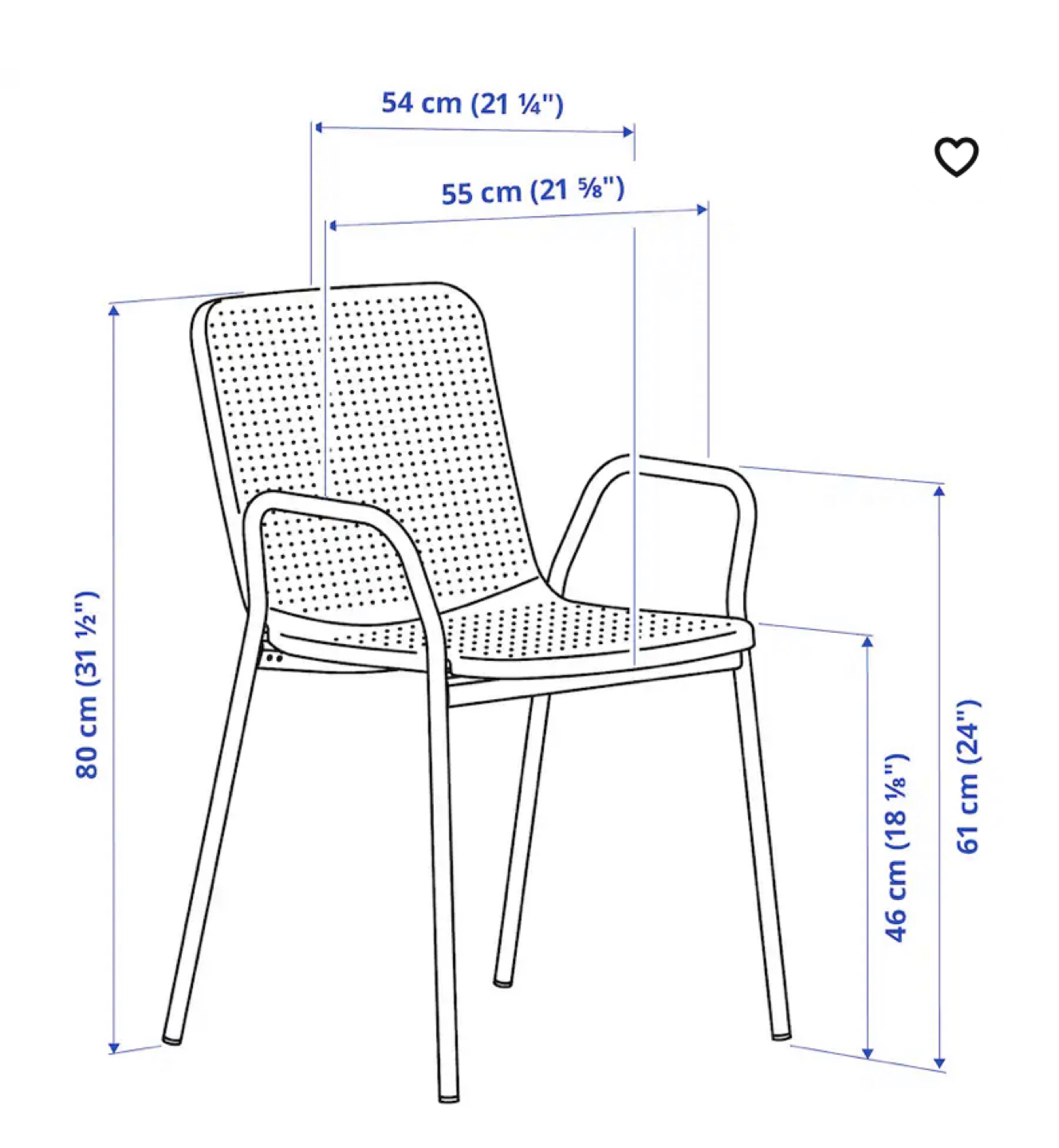 Dining chair in/outdoor - photo 2