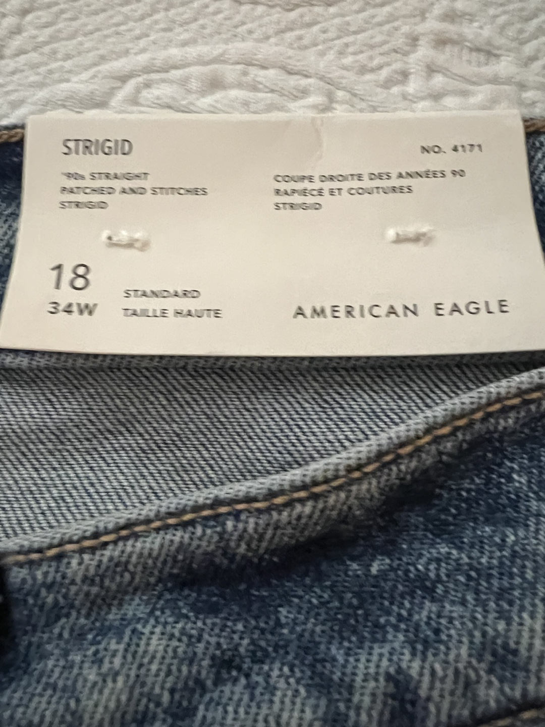 NEW American Eagle Women’s Jeans Size 18 - photo 5