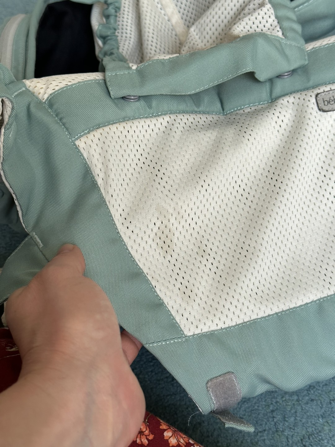 Bebear Mesh Baby Carrier Front and Back Carry Baby. Hip Carrier - photo 5