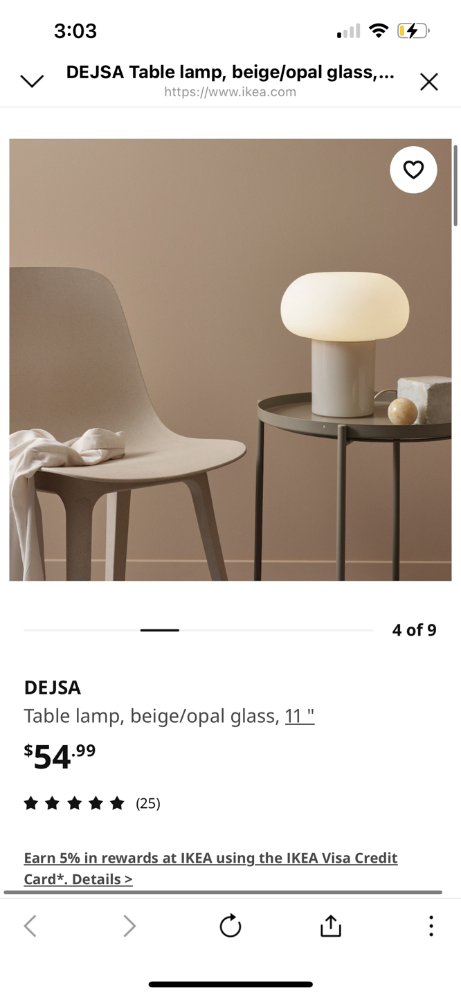 IKEA table lamp - photo 2