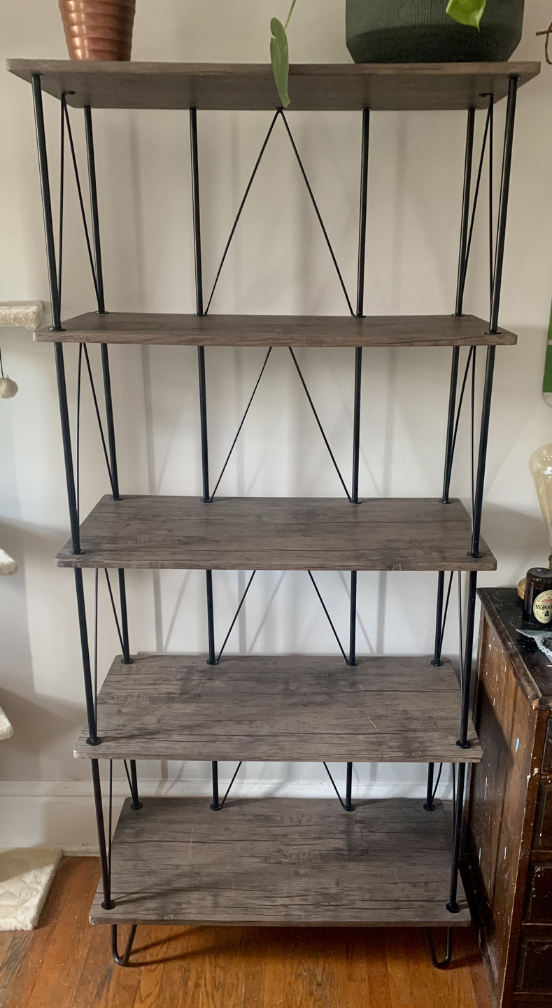 Bookshelf with hairpin legs - photo 2