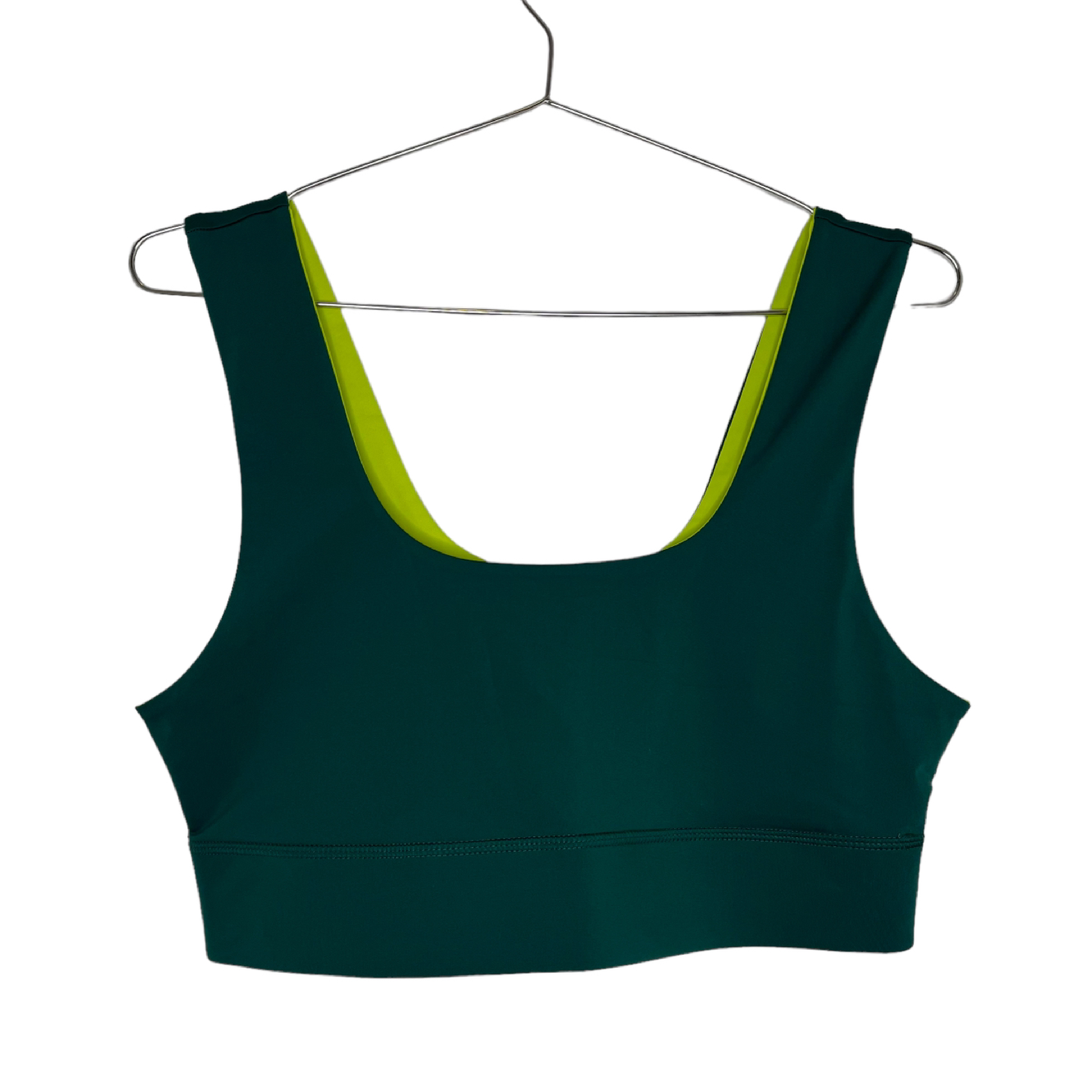 Fabletics XL Harlow Reversible Sports Bra Green Medium Impact - photo 2