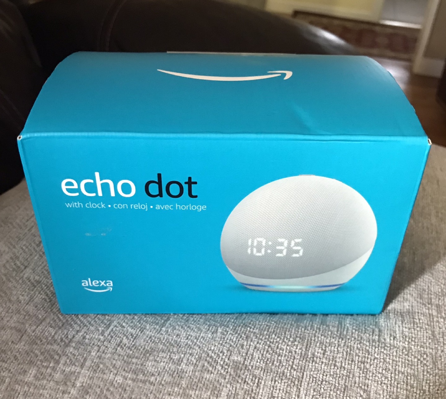 Amazon Echo 4th Gen w/ Clock -New