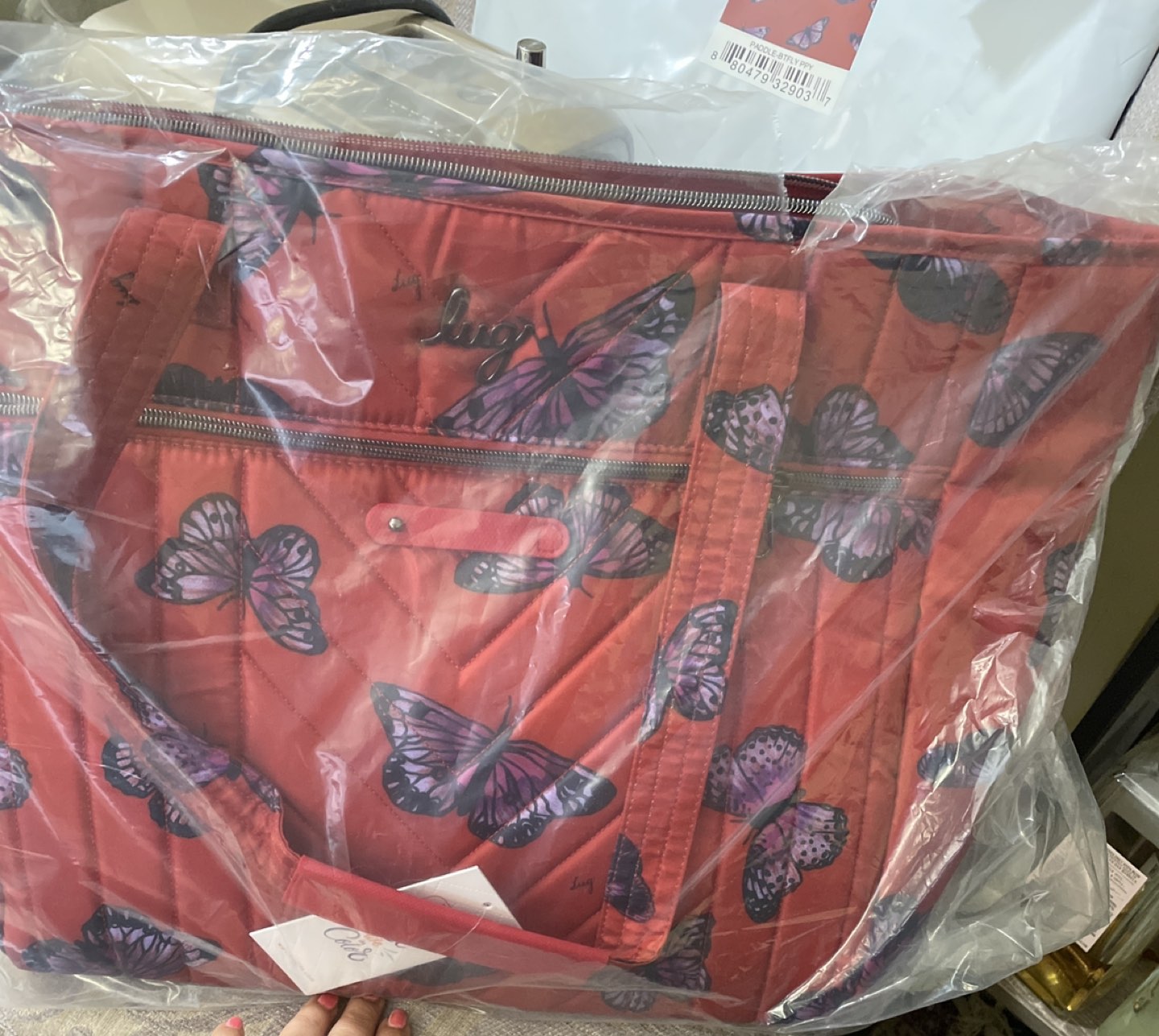Xmas in July sale New paddle tote lug bag last 2 days