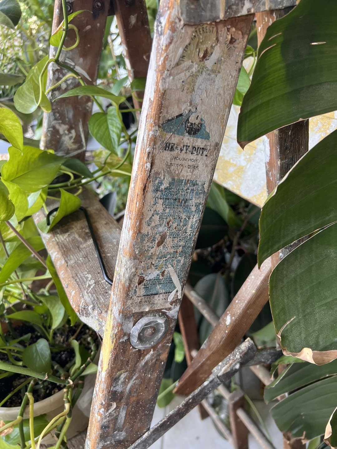 Wooden ladder - photo 3