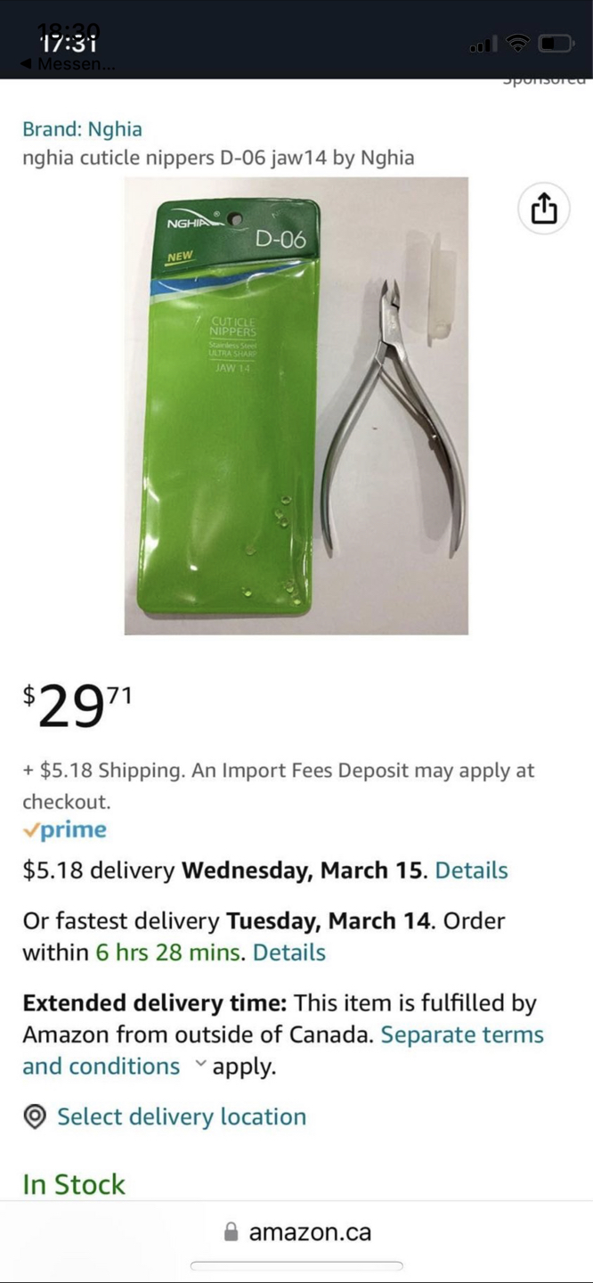 NGHIA NIPPERS CUTICLE NIPPERS C-06 Jaw14 & C-07 Jaw14 - photo 5