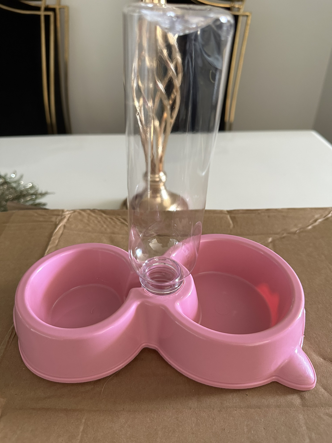 Kitty food and water bowl thumbnail