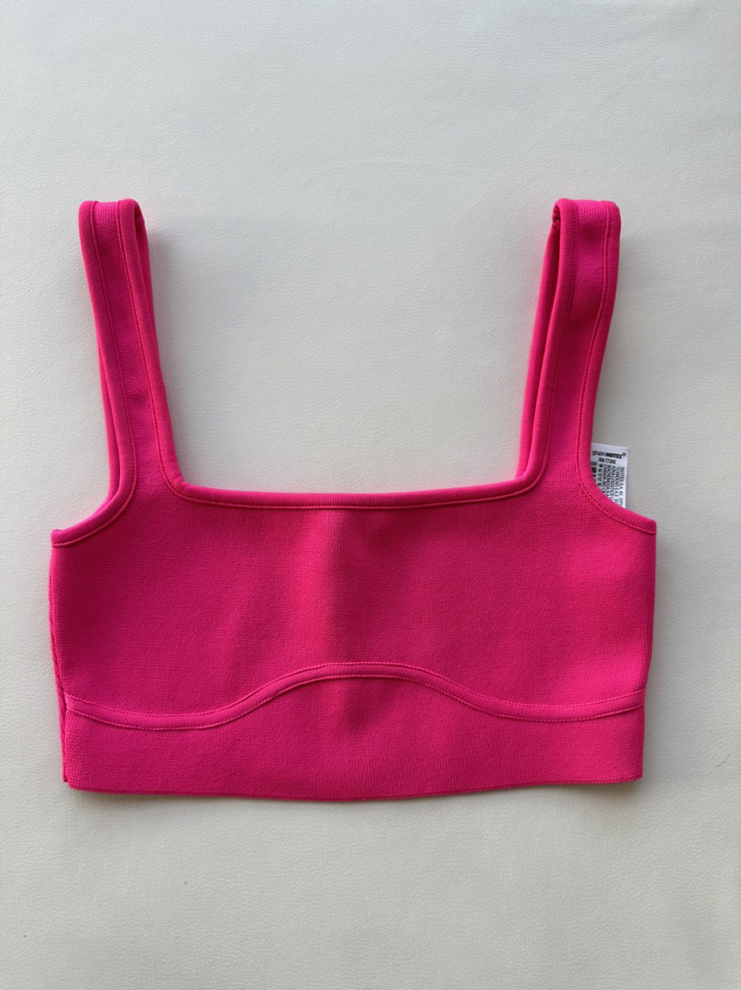 Zara pink crop top new without tags thumbnail