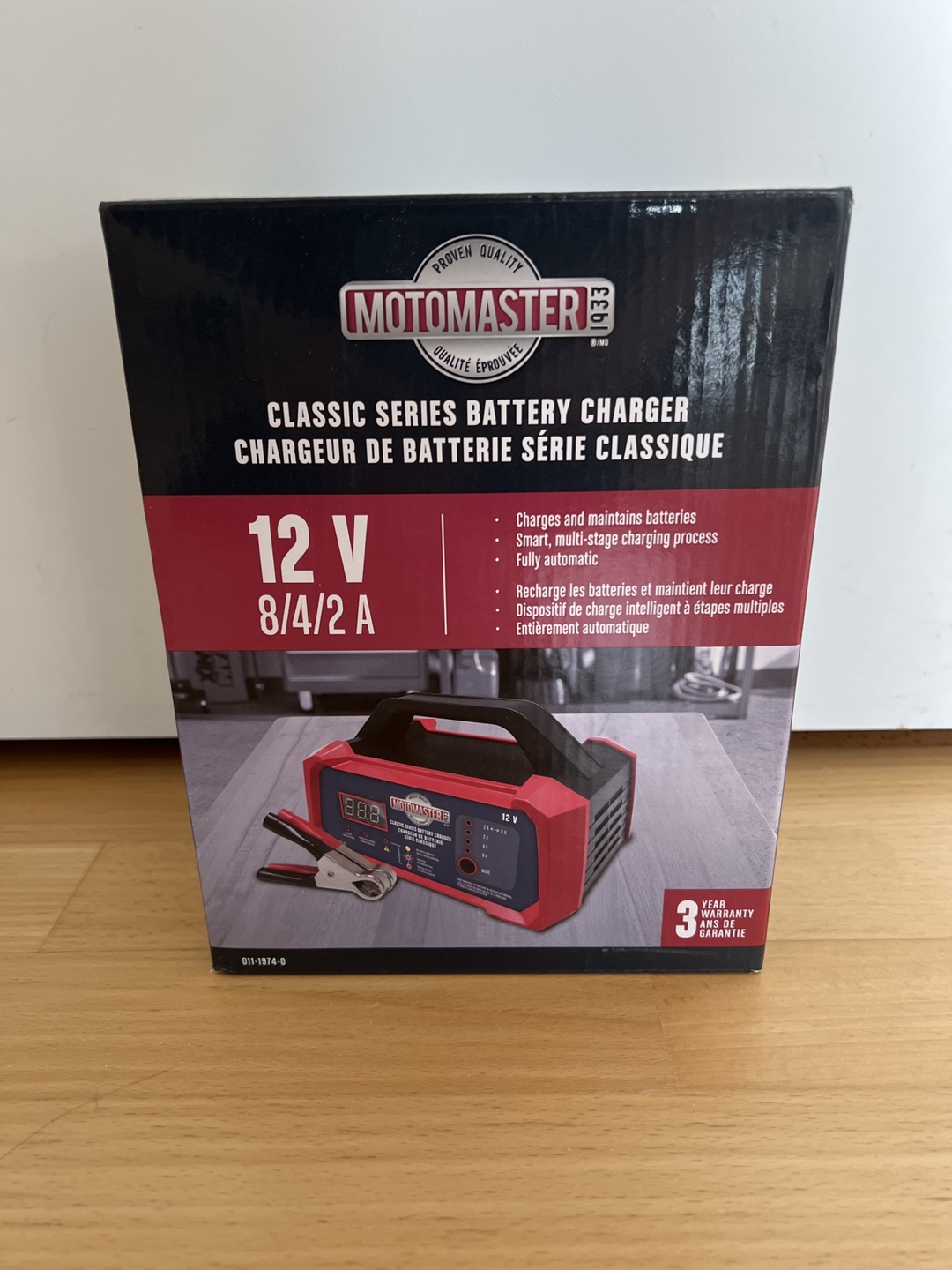Motomaster Car Battery Charger