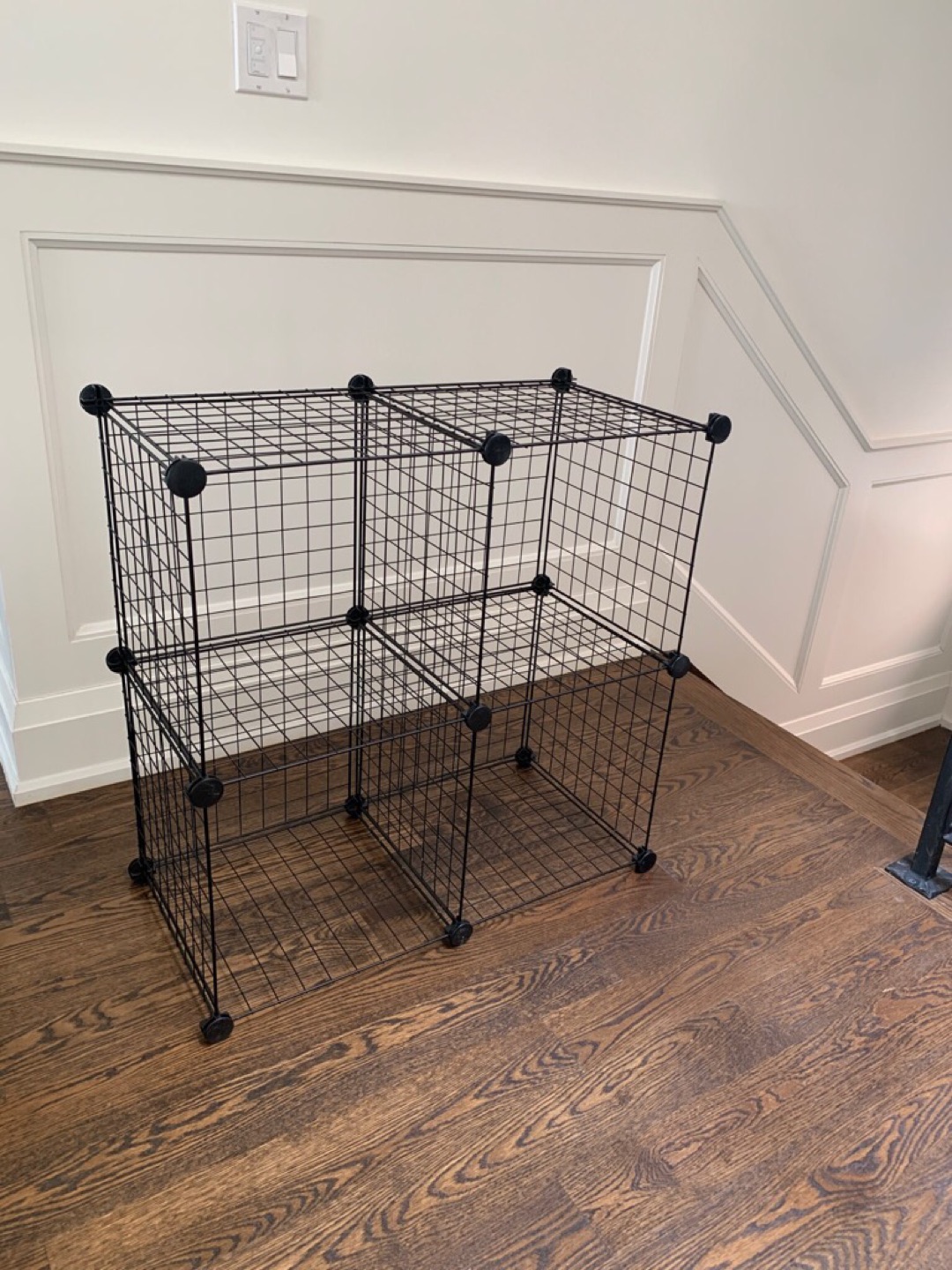 Wire cube storage shelves/closet organizer thumbnail