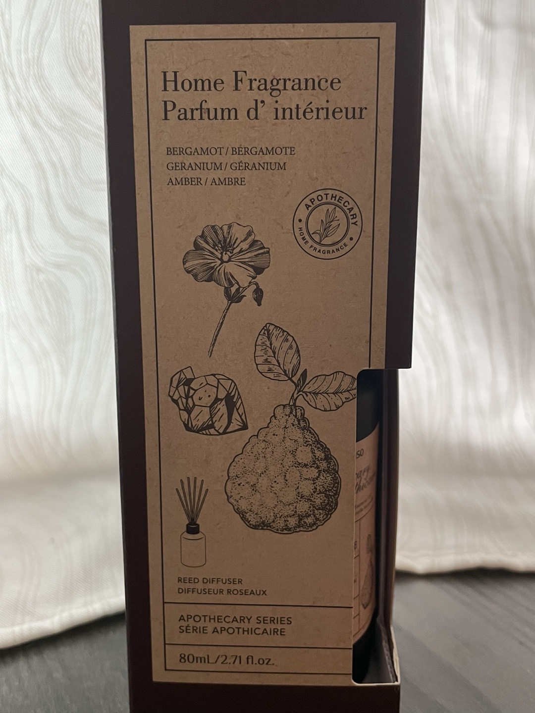 Apothecary reed diffuser home fragrance - photo 2