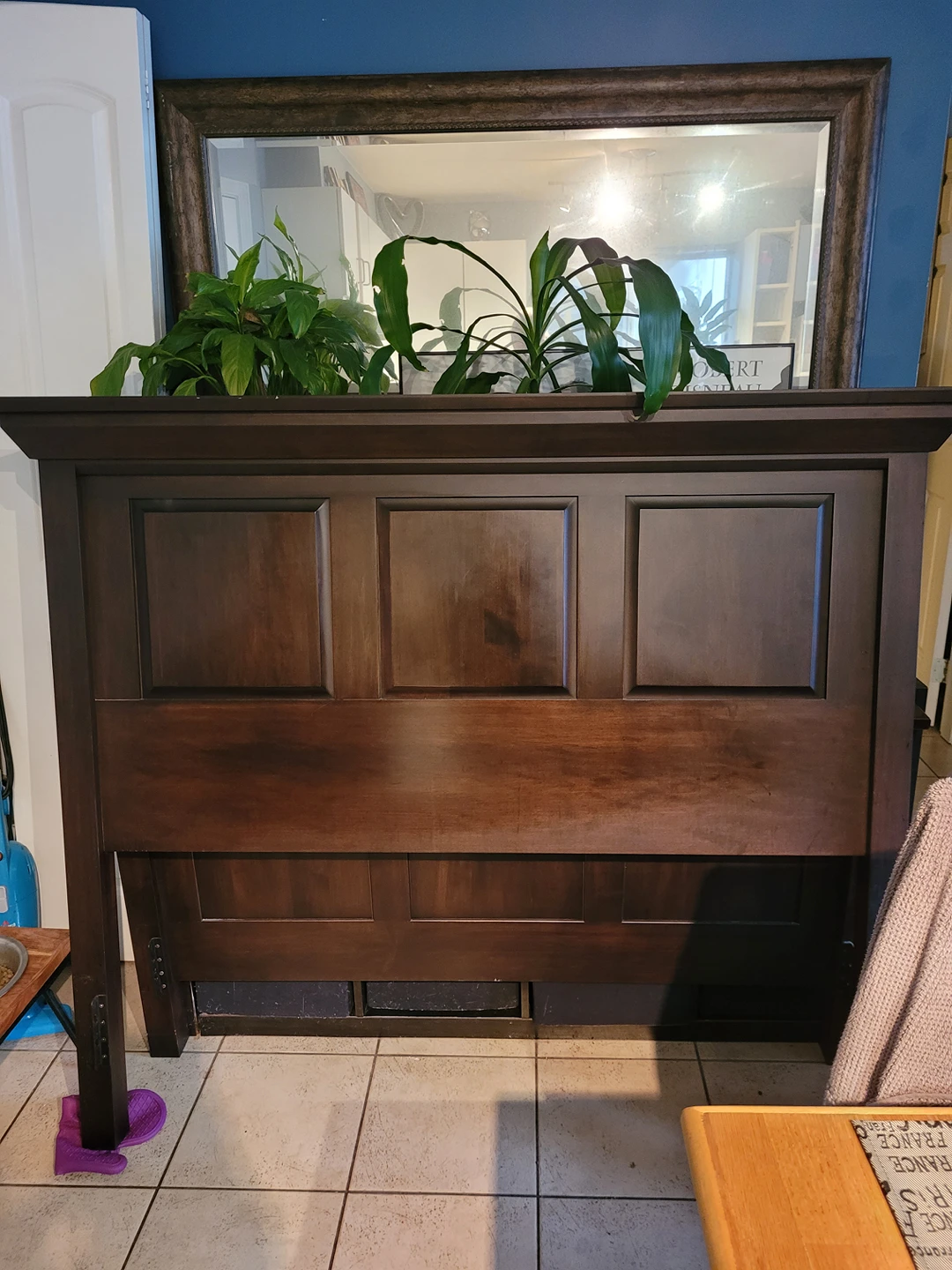 Solid Hickory Double Headboard, Footboard, Siderails and Slats thumbnail
