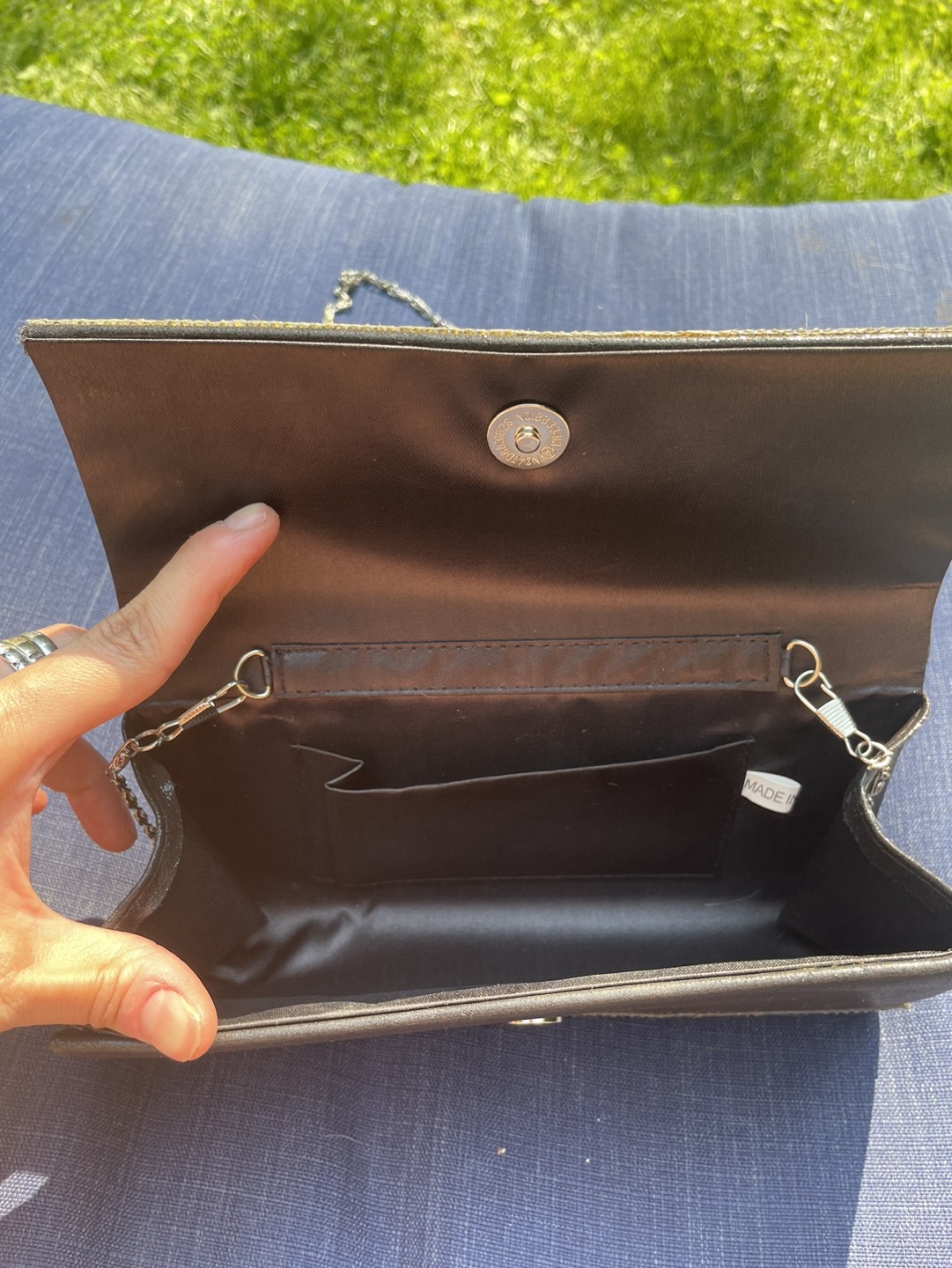 Sparkly Crossbody Bag/ Evening Clutch image indicator(5)