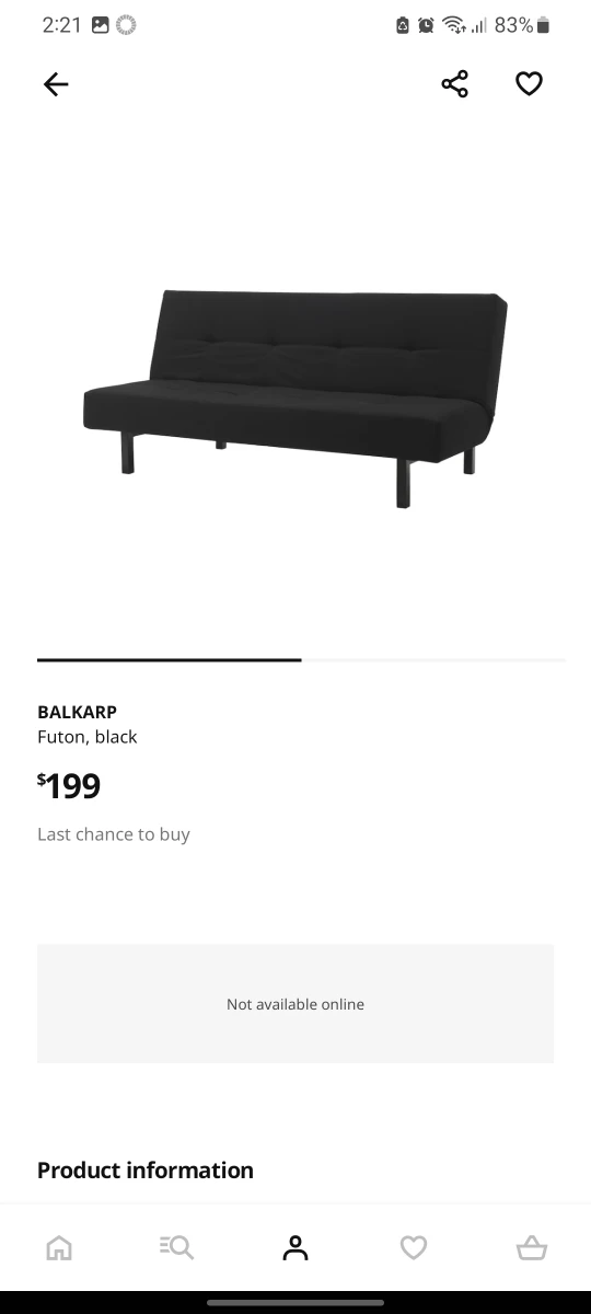 Ikea Couch - photo 2