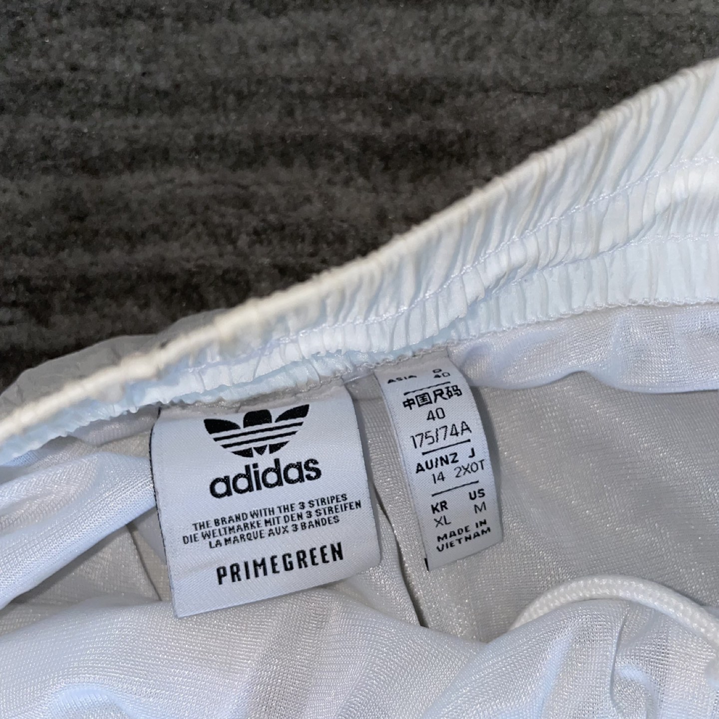 Adidas White Parachute Pants - photo 3