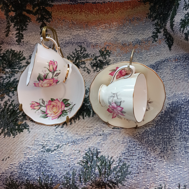 Tea and saucer bone china