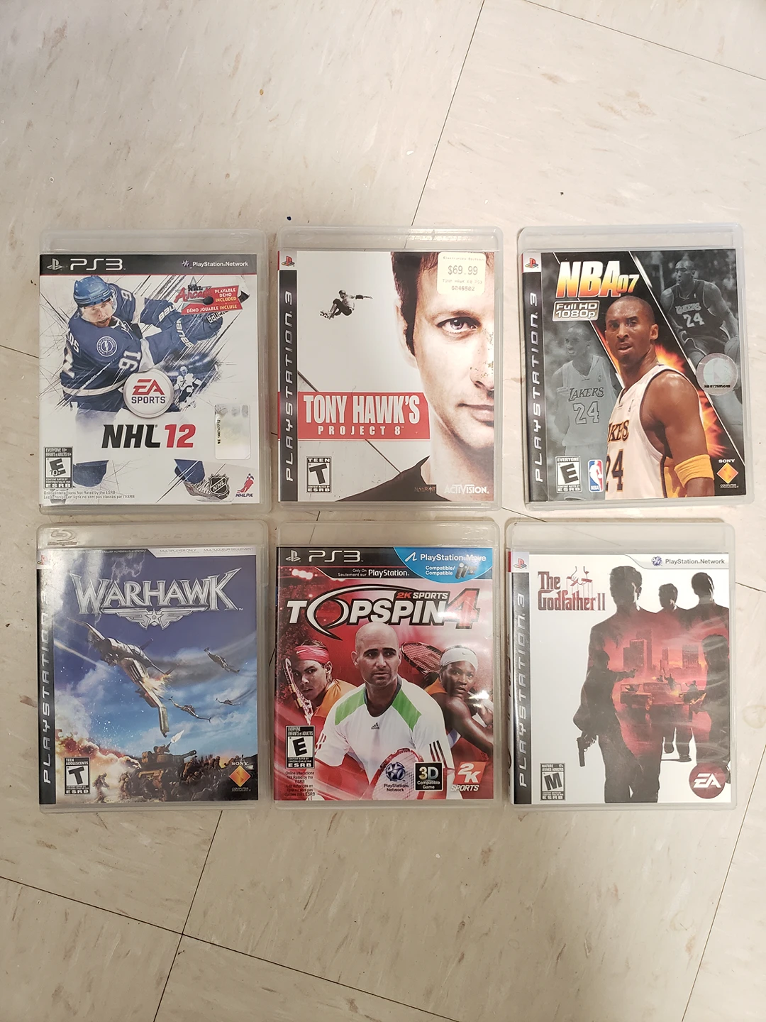 PS 3 games for sale