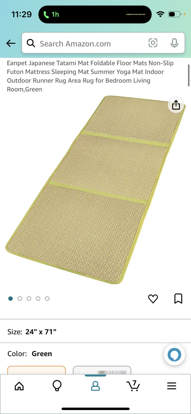 Japanese Tatami Foldable Rattan Mats