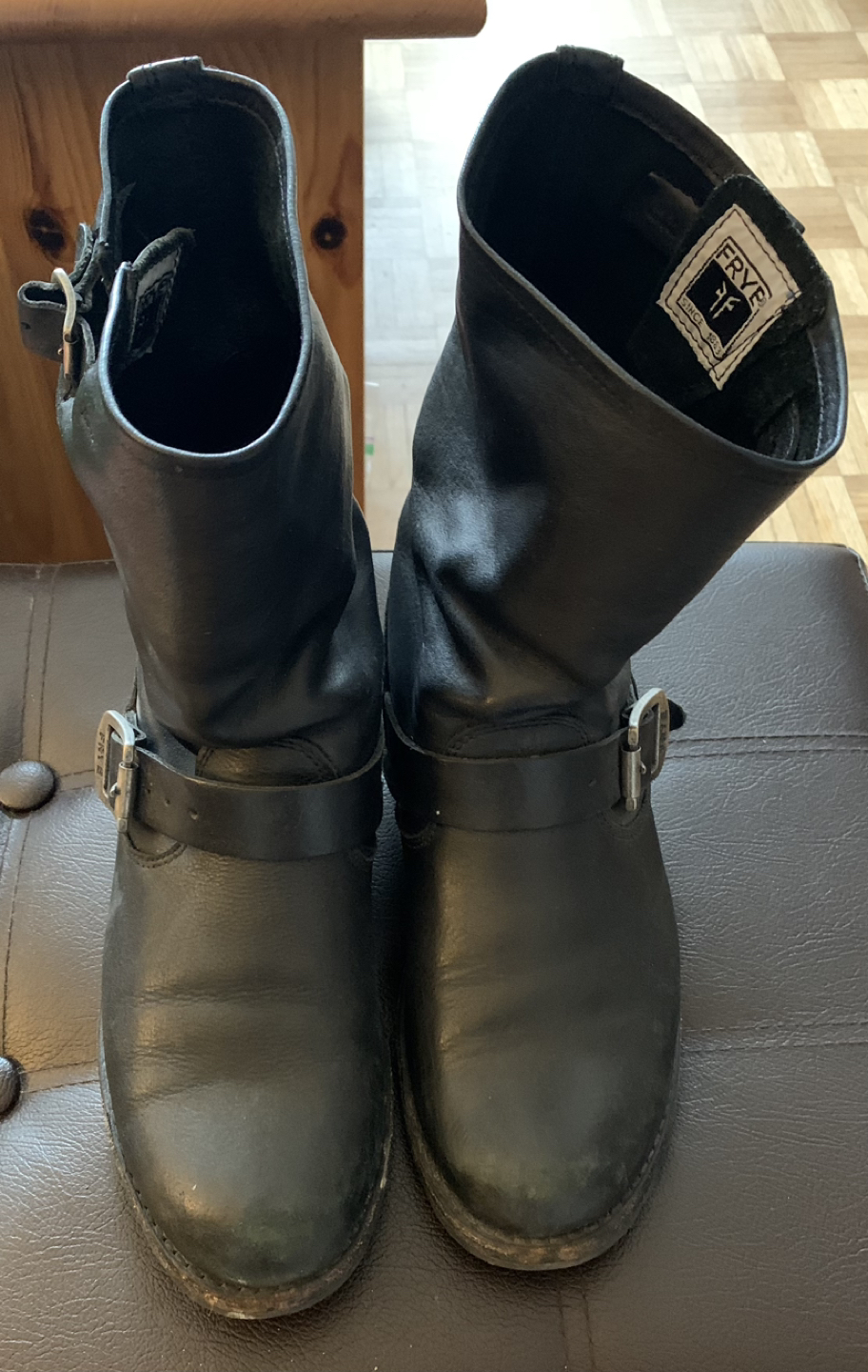 Frye Moto Boots - size 8.5 thumbnail
