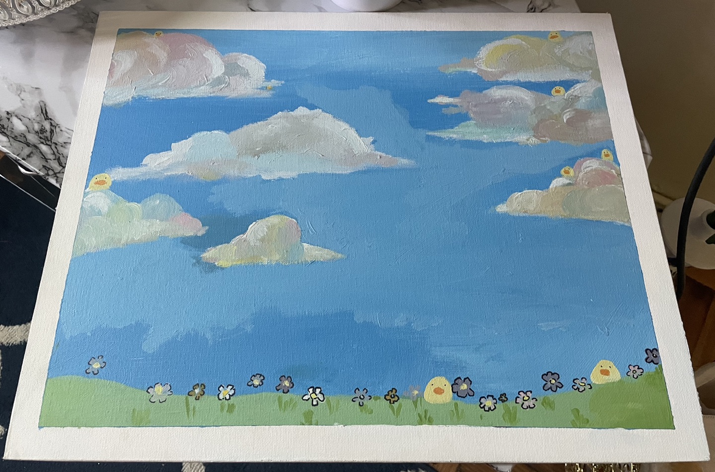 Painting on canvas - photo 2