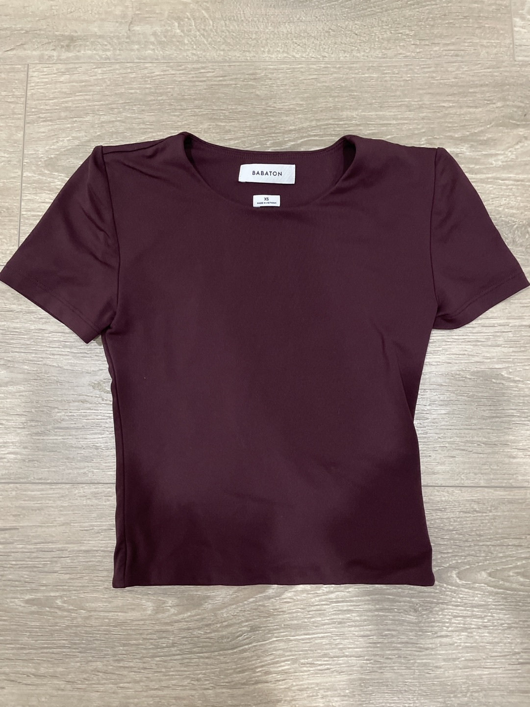 Babaton Burgundy T-Shirt thumbnail