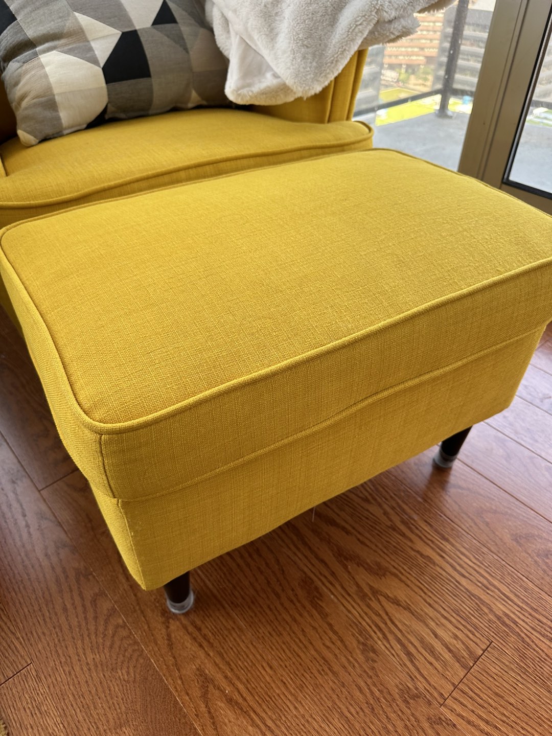 IKEA individual armchair with foot rest - photo 3