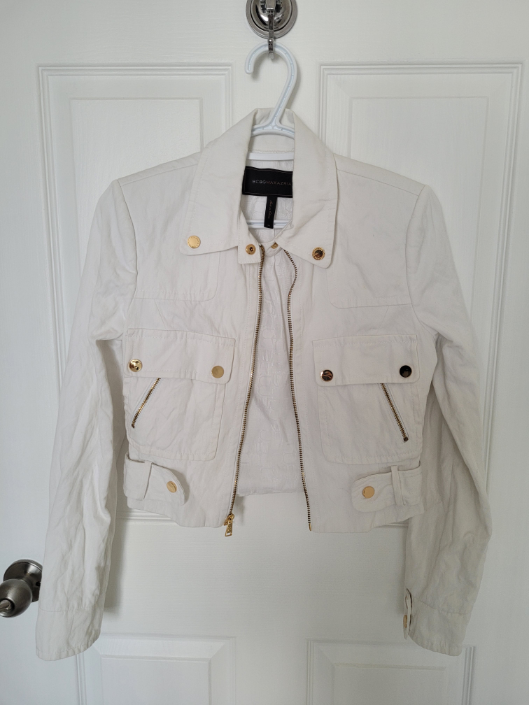 BCBG White Jacket - declutter sale! thumbnail