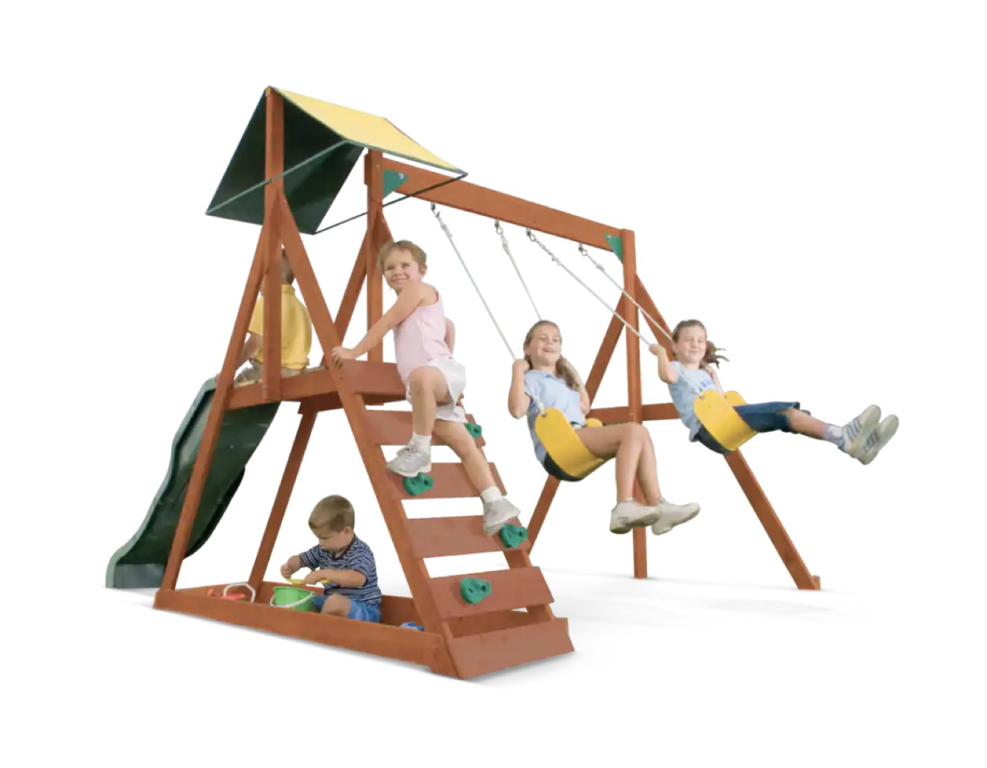 KidKraft Outdoor Sunview Cedar Lumber/Wooden Play Centre - photo 2