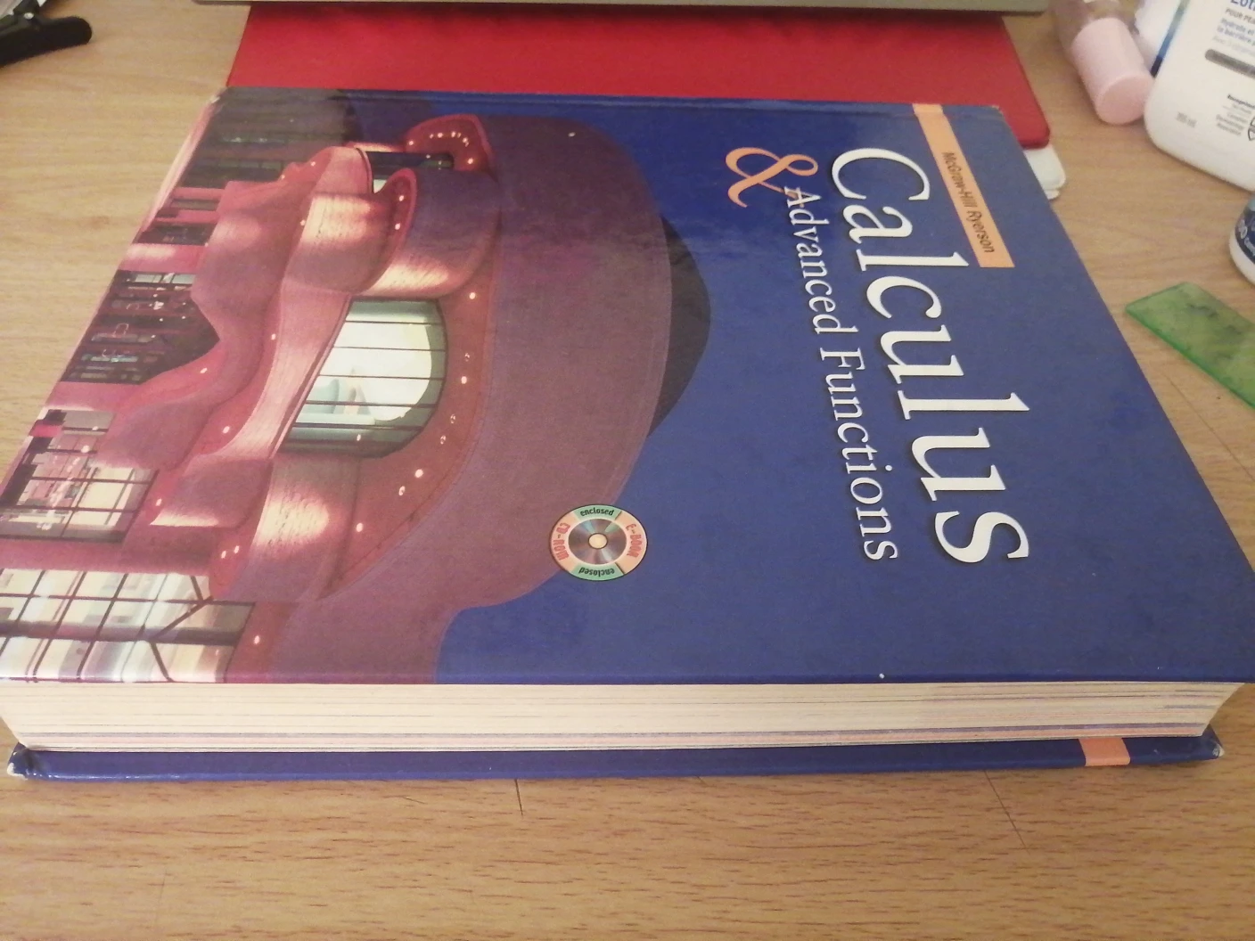 Grade 12 Math Textbook Calculus and Advanced functions image indicator(2)