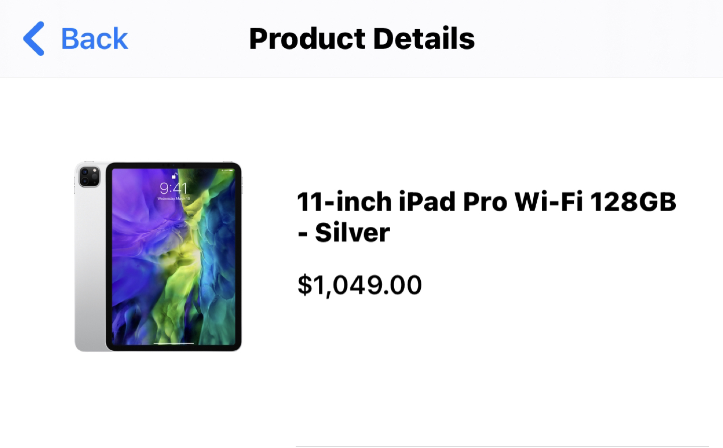 iPad Pro 11 Inch 128GB 2020 - with iPad Case from apple - photo 3